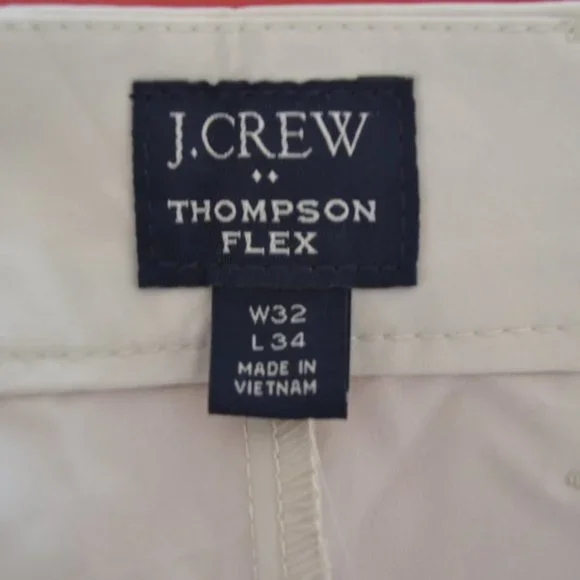 NWT J Crew Thompson Flex Khaki Chino Pants - Picture 4 of 5